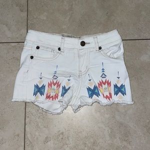 Lucky Brand White Jean shorts